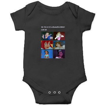 Discover Disney Princess Not Dramatic Meme Panel Onesies