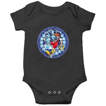 Discover Disneys Kingdom Hearts Sora Stained Glass Onesies