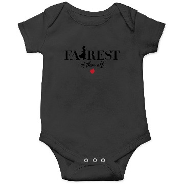 Discover Disneyss Snow White Fairest Silhouette Text Graphic Onesies