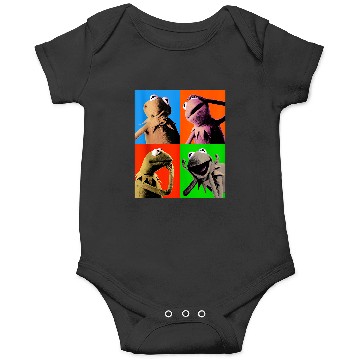 Discover Disneyss The Muppets K the frog Pop Art Onesies