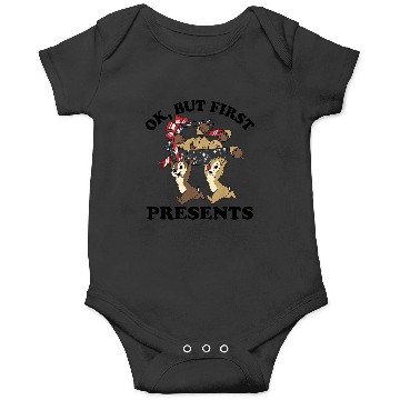 Discover Disneys Christmas Chip Dale Ok But First Presents Onesies