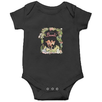 Discover Disney Bambi Floral Portrait Onesies