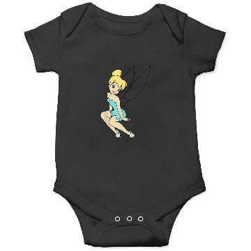 Discover Disneys Peter Pan Tinkerbell Sitting With A Smile Onesies