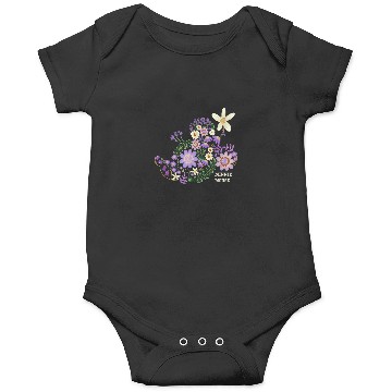 Discover Disney Minnie Mouse Spring Flowers Botanical Flo Onesies
