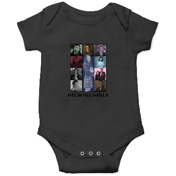 Discover Gilmore Girls Eras Tour Poster (Black Print) Onesies
