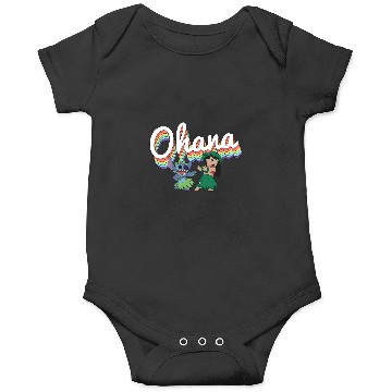 Discover Disney Lilo Stitch Pride Ohana Rainbow Onesies