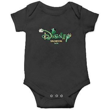 Discover Disneyss Logo St Patricks Day Vacation 2025 Trip Matching Onesies