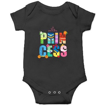 Discover Disneyss Princess Character Letters Disneyss Trip Vacation Onesies