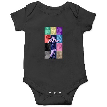 Discover Taylorss Swift Eras Tour Collage Onesies