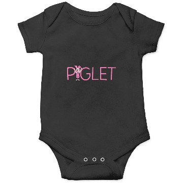 Discover Disney Winnie the Pooh Piglet Lettering Onesies
