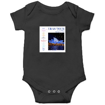 Discover Eras Tour Setlist - Sydney Night 4 Onesies