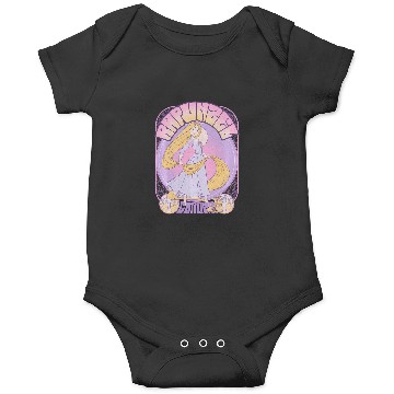 Discover Disney Tangled Rapunzel Seventies Retro Poster Onesies