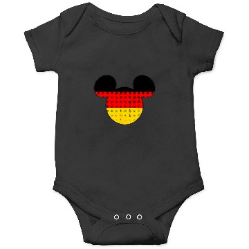 Discover Disney Mickey Mouse Logo Germany Flag Fill Onesies