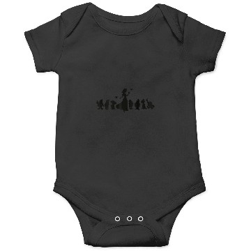 Discover Disneys snow white and seven dwarfs silhouettes Onesies