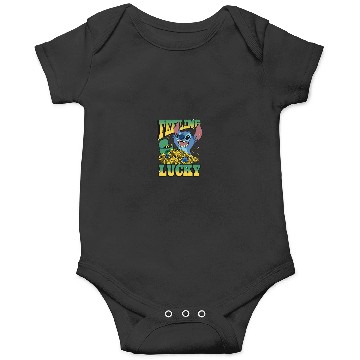 Discover Disneyss Lilo Stitch St Patrick Day Feeling Lucky Stitch Onesies