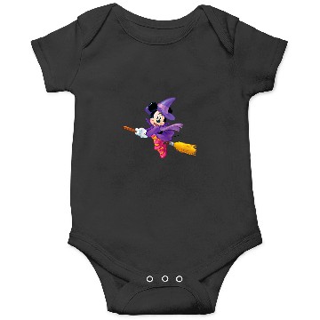 Discover Disneys halloween minnie witch raglan baseball Onesies