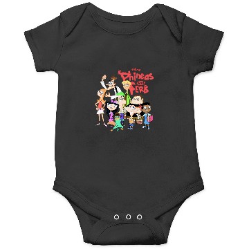 Discover Disney Phineas And Ferb The Group Logo Onesies