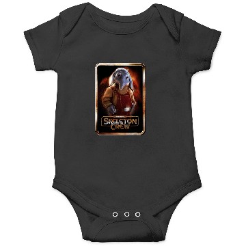 Discover Star Wars Skeleton Crew Neel with Series Logo Disney Onesies