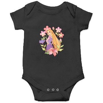 Discover Disneyss Tangled Rapunzel Pascal Floral Princess Sketch Onesies