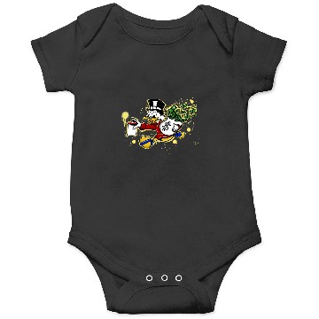 Discover Yellow paint Scrooge Mcduck and money  1SALE!! Mickey Retro Disney Shirt, Mickey Checkered Shirt, Vintage Disney, Retro Mickey, Mickey Gift S-5XL Onesies