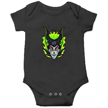 Discover Disneyss Sleeping Beauty Maleficent Sugar Skull Onesies