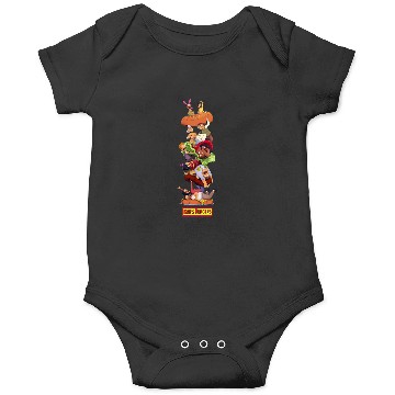 Discover Bob's Burgers Group Shot Burger Stack Onesies
