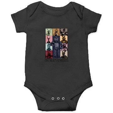 Discover Five Nights At Freddys Eras Tour T-Shirt Onesies