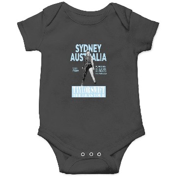 Discover Swift Eras Tour - Sydney, Australia - Light Blue Active Onesies