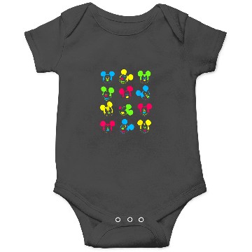 Discover Disney Neon Mickey Mouse Onesies