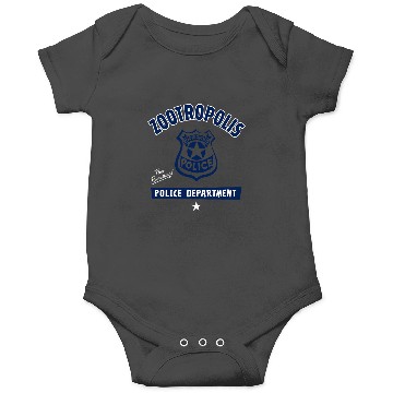Discover Disney Zootopia  Zootropolis Police Department Badge Onesies