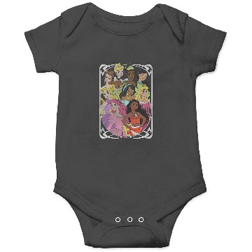 Discover Disney Princess Royal Framed Group Portrait Onesies
