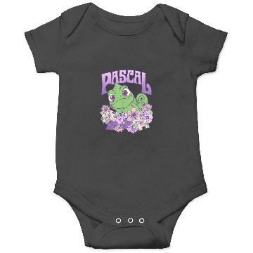 Discover Disney Tangled Cute Pascal Floral Pastel Big Che Onesies