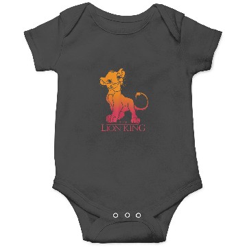 Discover Disney The Lion King Simba Sunset Gradient Portr Onesies