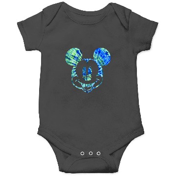 Discover Disney Mickey Mouse Greens Tie Dye Onesies