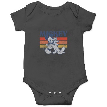 Discover Disney Mickey And Friends Mickey And Pluto Retro Line Onesies