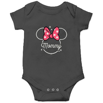 Discover Disney Minnie Mouse Mommy Mom Head Icon Magic Mothers Day Onesies