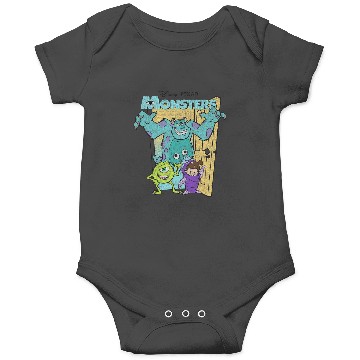 Discover Disney Pixars Monsters Inc. Mike Sully Boo Group Onesies