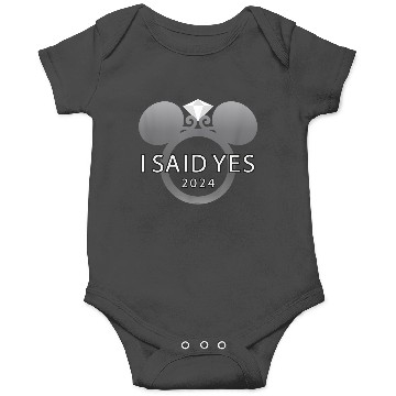 Discover Disney I Said Yes 2024 Engagement Ring Proposal Mickey Onesies