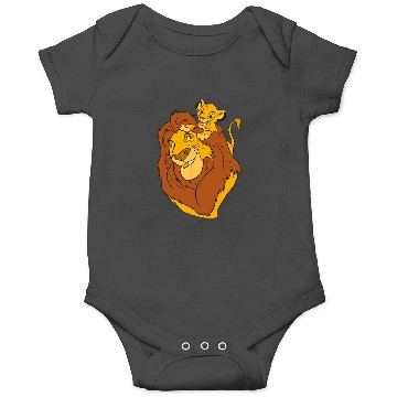 Discover Disney The Lion King Simba and Mufasa Father and Son Onesies