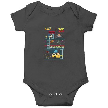 Discover Disney Pixar Toy Story 8-Bit Video Game Scene Onesies