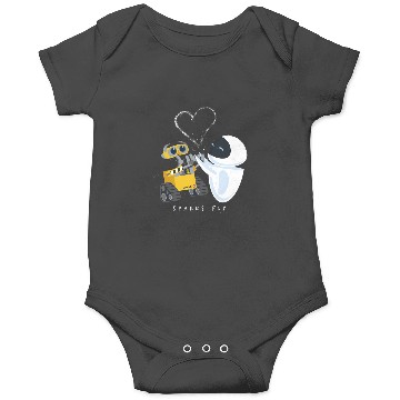 Discover Disney Pixar Wall-E Eve Heart Sparks Fly Onesies
