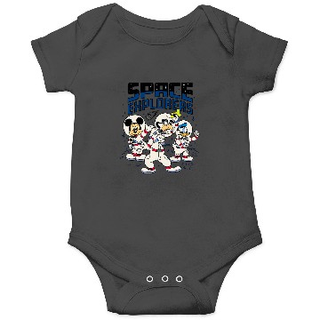 Discover Disney Mickey Goofy Donald Space Explorers Onesies