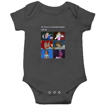 Discover Disney Princess Not Dramatic Meme Panel Onesies