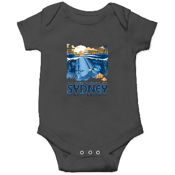 Discover Disneyss Pixars Finding Nemo Sydney Australia Poster Onesies