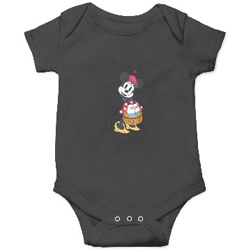 Discover Disney Minnie Mouse Pastel Spring Retro with Eas Onesies
