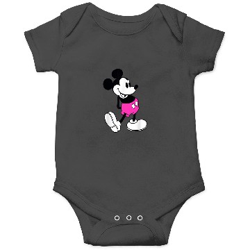 Discover Disney Mickey Mouse Pink Shorts Onesies