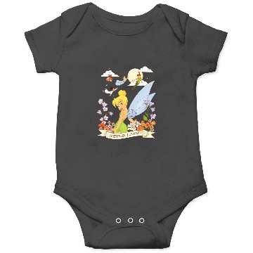 Discover Disney Peter Pan Tinker Bell Never Land Flowers and Flight Onesies