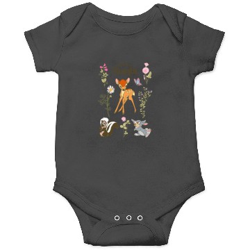 Discover Disney Bambi And Friends Flower Thumper Big Chest Logo Onesies