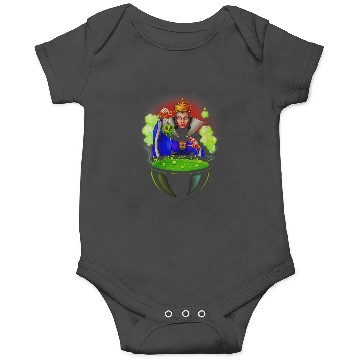 Discover Disneyss Villains Evil Queen Cauldron Bubble Portrait Onesies
