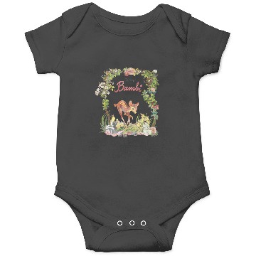 Discover Disney Bambi Floral Portrait Onesies